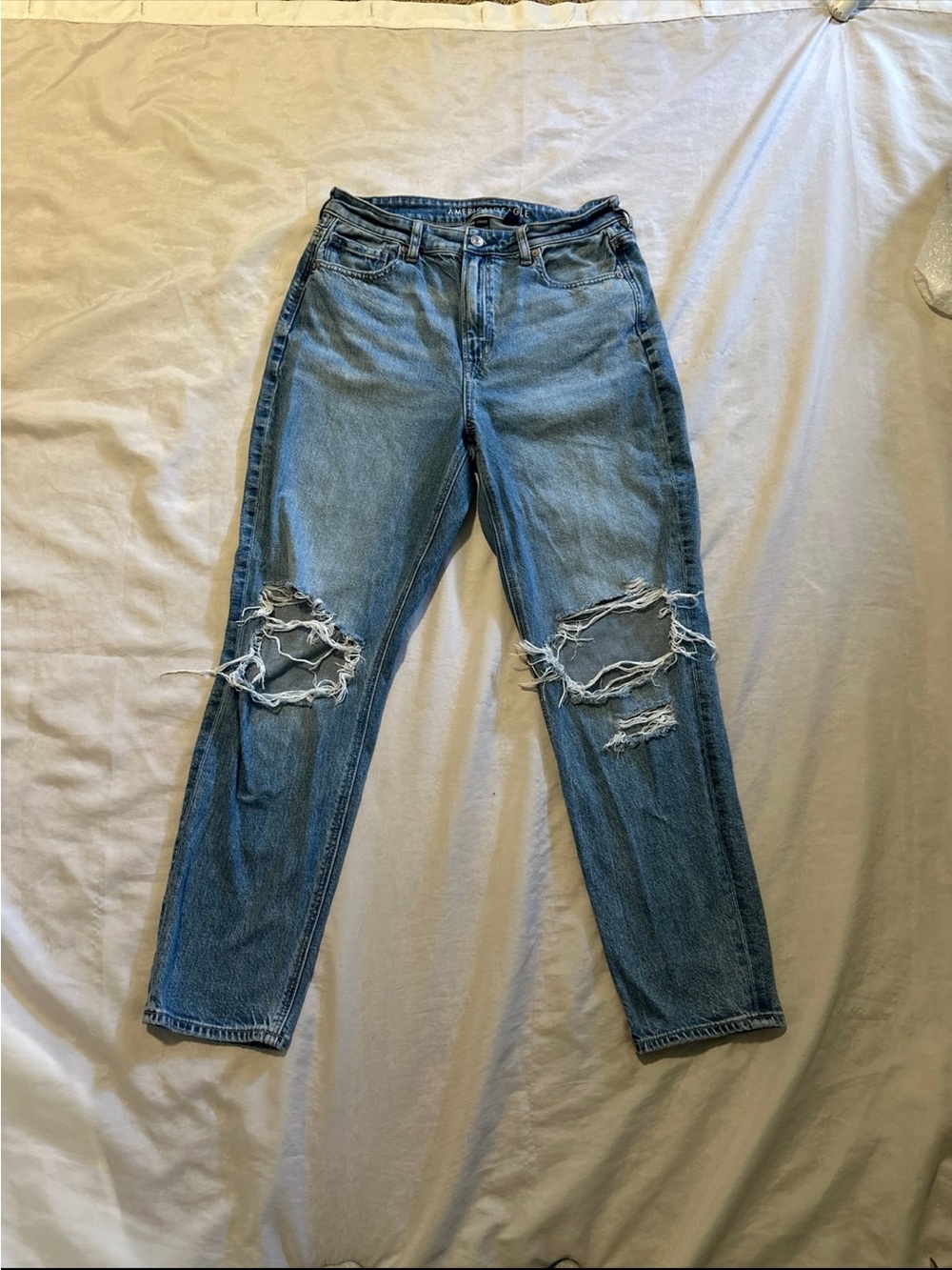 American Eagle Strigid Mom Jeans Sz 10